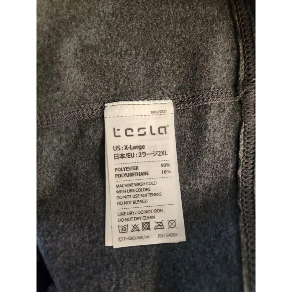 NWT Tesla Hyper-Dri Performance Men's Mock Neck Size XL Over Heat Compression - Picture 8 of 8